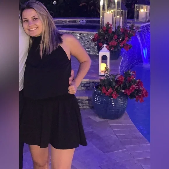 Amanda Uprichard Black Dress - Picture 3 of 4